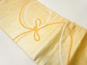 リサイクル　組紐模様刺繍名古屋帯